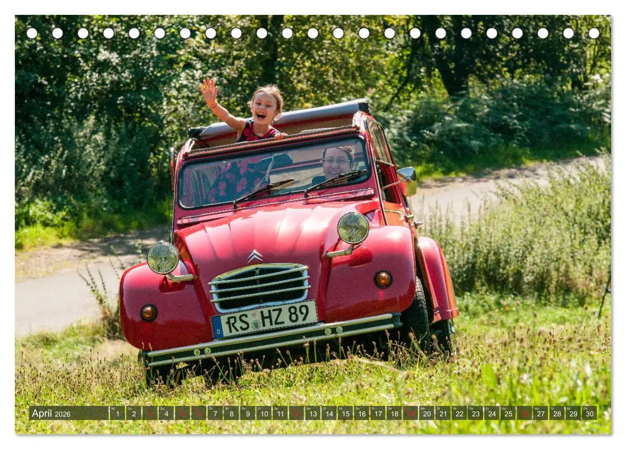 Bild: 9783457758243 | Citroën 2 CV - Zum Kippen zu schade (Tischkalender 2026 DIN A5...