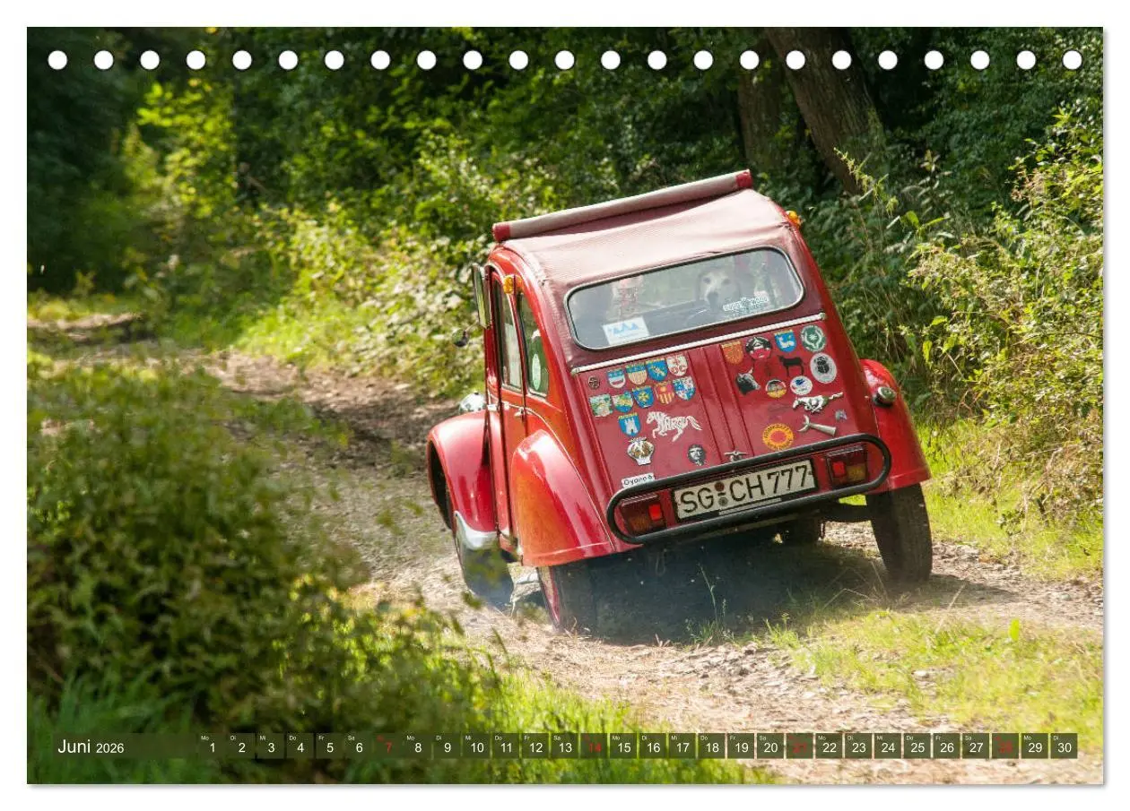 Bild: 9783457758243 | Citroën 2 CV - Zum Kippen zu schade (Tischkalender 2026 DIN A5...