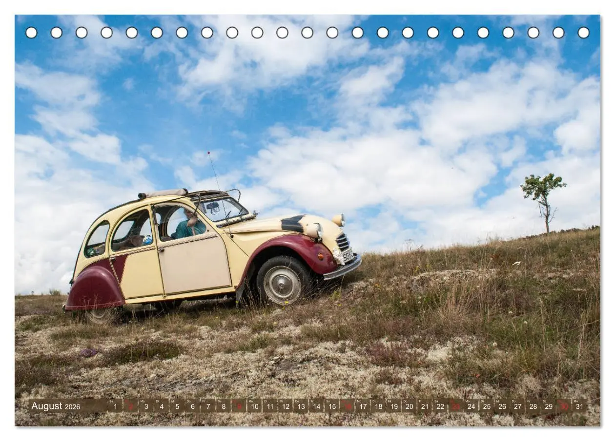 Bild: 9783457758243 | Citroën 2 CV - Zum Kippen zu schade (Tischkalender 2026 DIN A5...