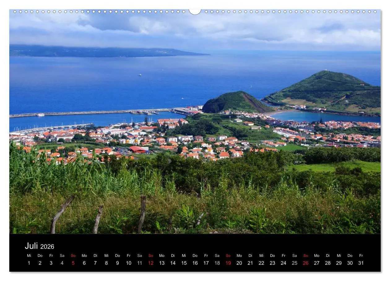 Bild: 9783516088243 | Azoren - Ein Naturerlebnis (Wandkalender 2026 DIN A2 quer),...