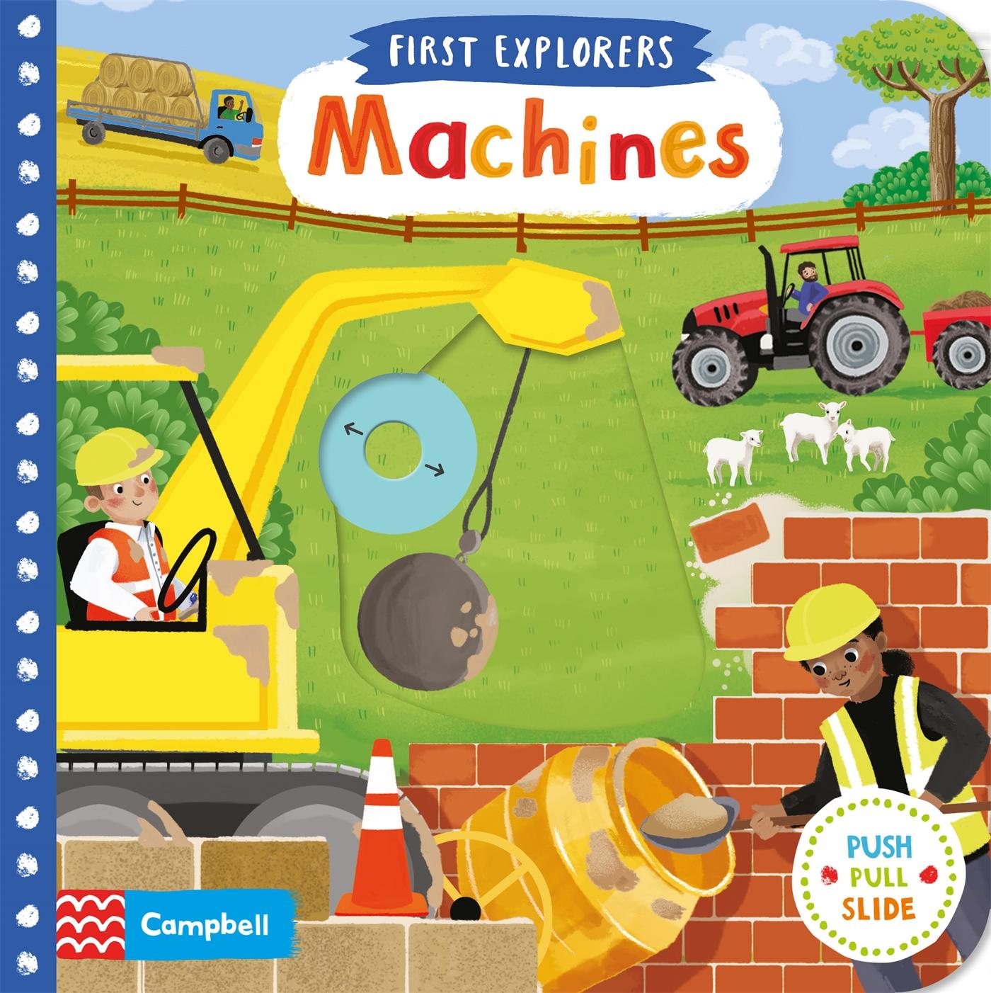 Cover: 9781509898343 | Machines | Campbell Books | Buch | Papp-Bilderbuch | Englisch | 2019