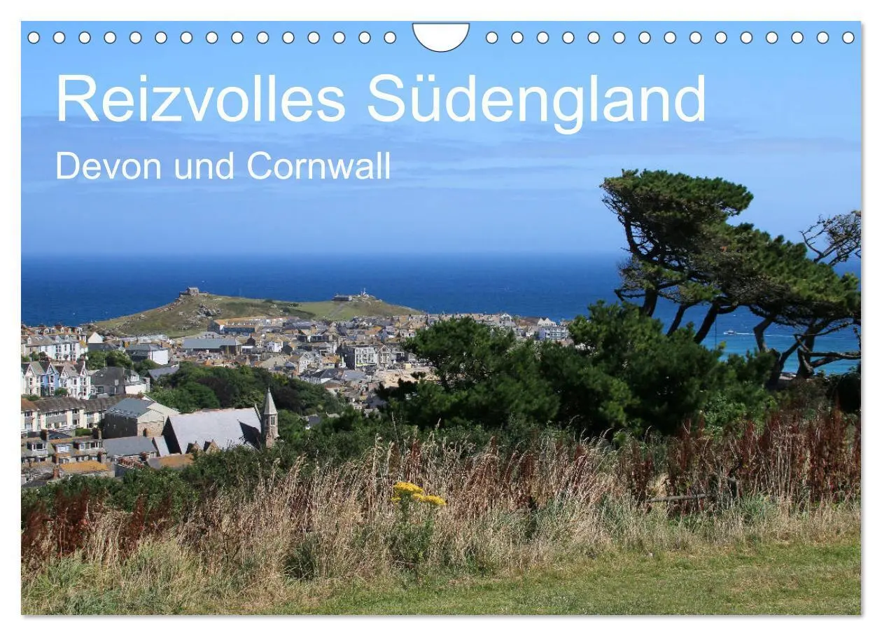 Cover: 9783435418343 | Reizvolles Südengland Devon und Cornwall (Wandkalender 2025 DIN A4...