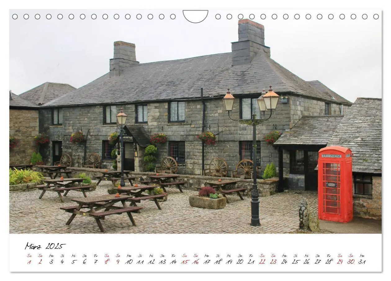 Bild: 9783435418343 | Reizvolles Südengland Devon und Cornwall (Wandkalender 2025 DIN A4...