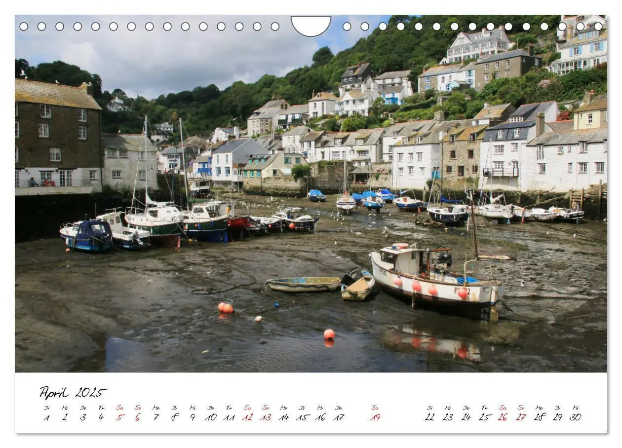 Bild: 9783435418343 | Reizvolles Südengland Devon und Cornwall (Wandkalender 2025 DIN A4...