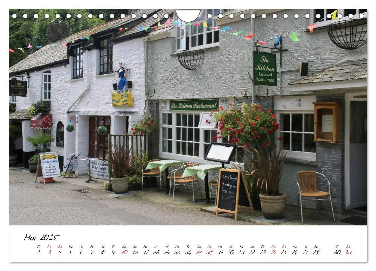 Bild: 9783435418343 | Reizvolles Südengland Devon und Cornwall (Wandkalender 2025 DIN A4...