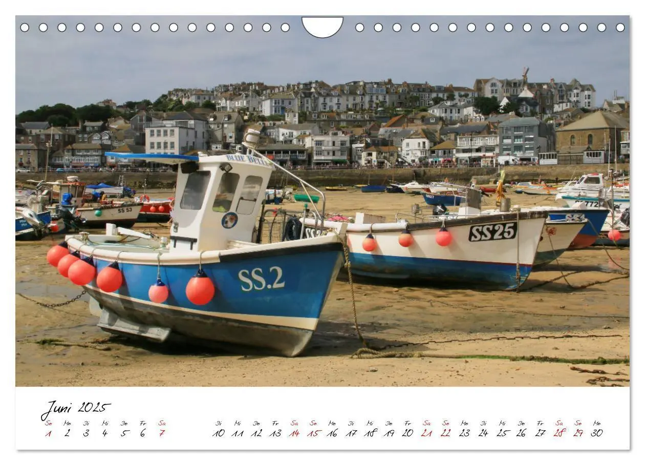 Bild: 9783435418343 | Reizvolles Südengland Devon und Cornwall (Wandkalender 2025 DIN A4...