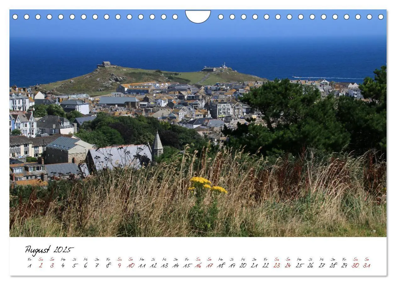 Bild: 9783435418343 | Reizvolles Südengland Devon und Cornwall (Wandkalender 2025 DIN A4...