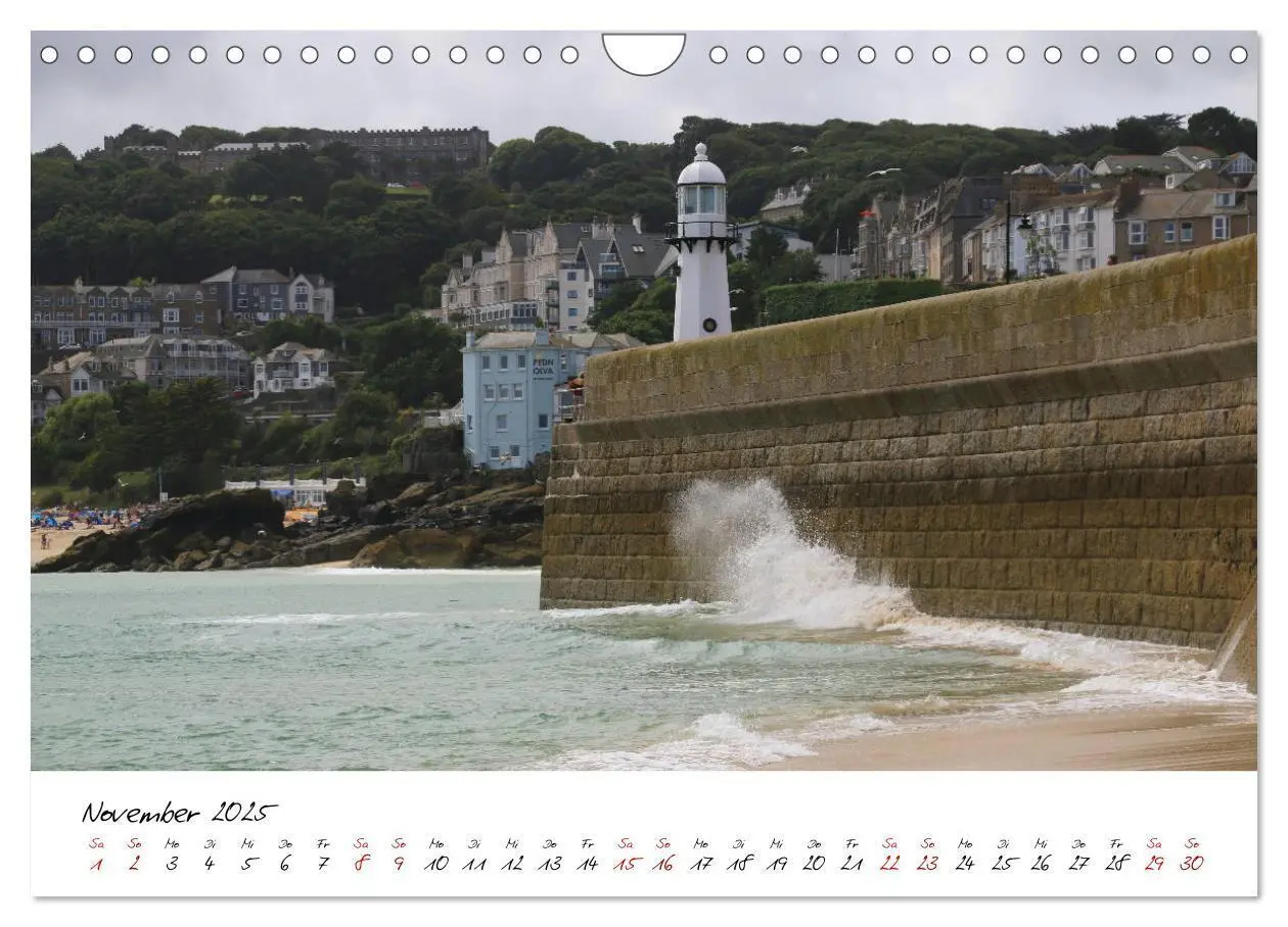 Bild: 9783435418343 | Reizvolles Südengland Devon und Cornwall (Wandkalender 2025 DIN A4...