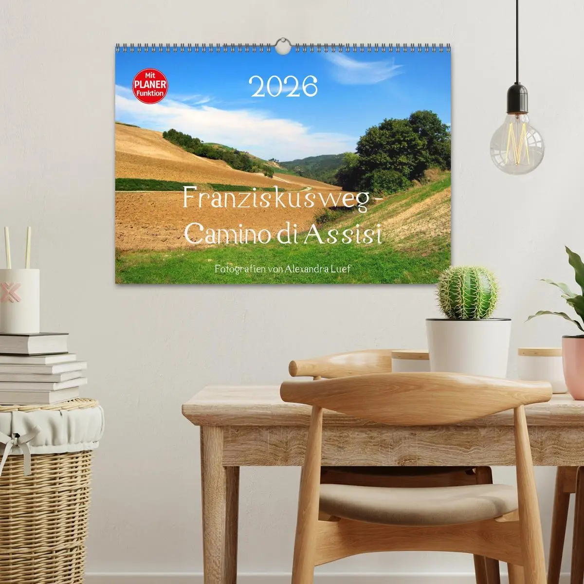 Bild: 9783457988343 | Franziskusweg - Camino di Assisi (Wandkalender 2026 DIN A3 quer),...