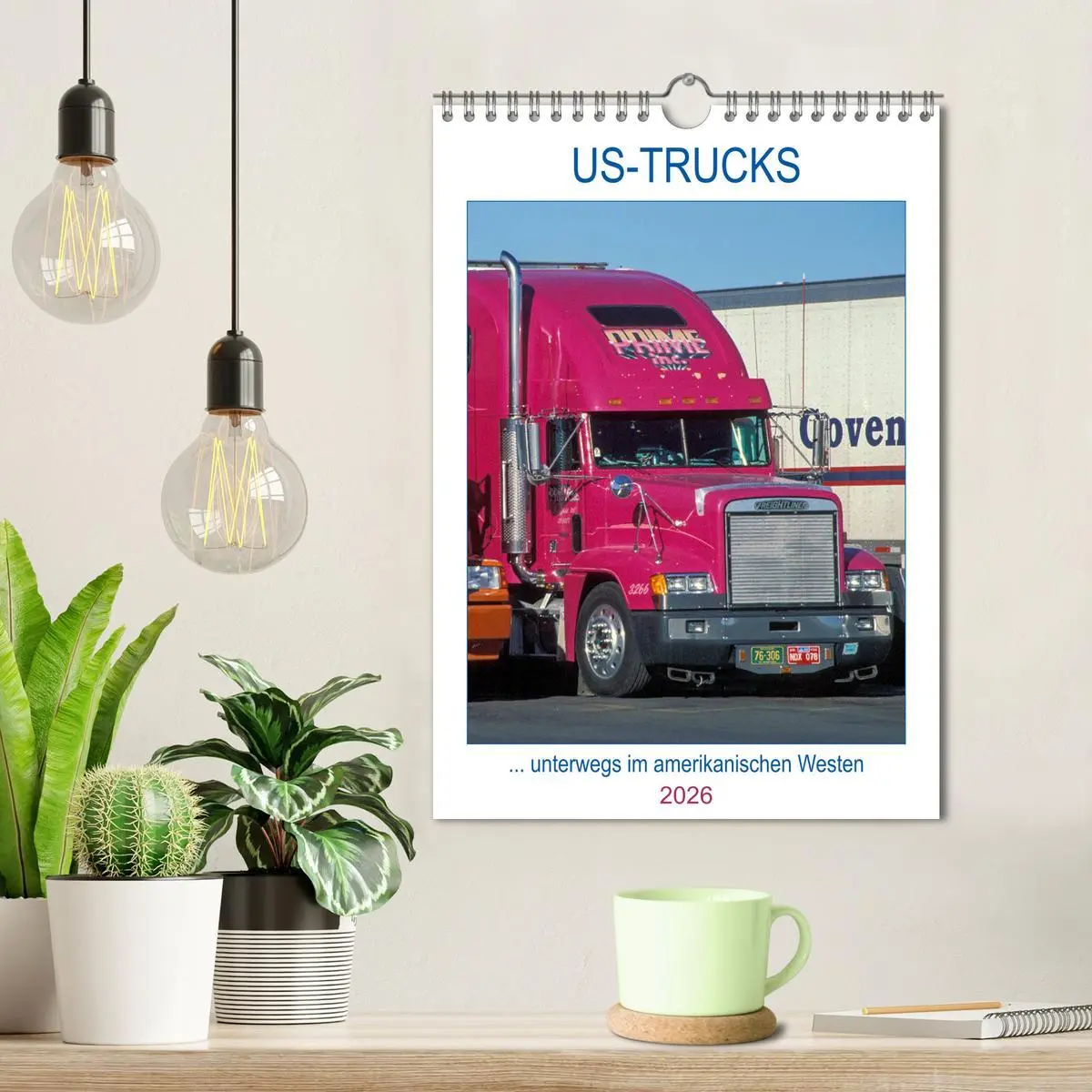 Bild: 9783516388343 | US-Trucks ... unterwegs im amerikanischen Westen - Monatsplaner...