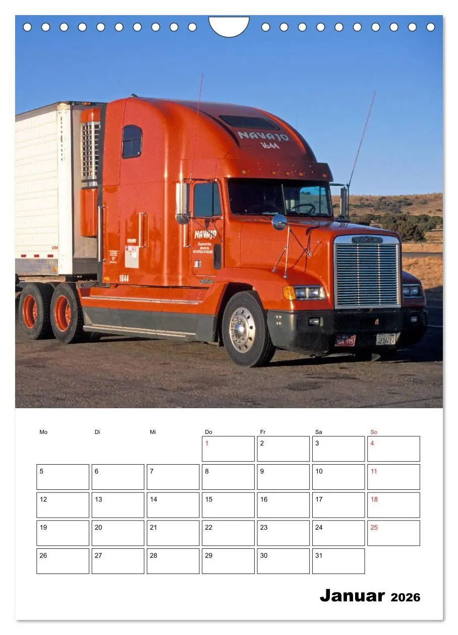 Bild: 9783516388343 | US-Trucks ... unterwegs im amerikanischen Westen - Monatsplaner...