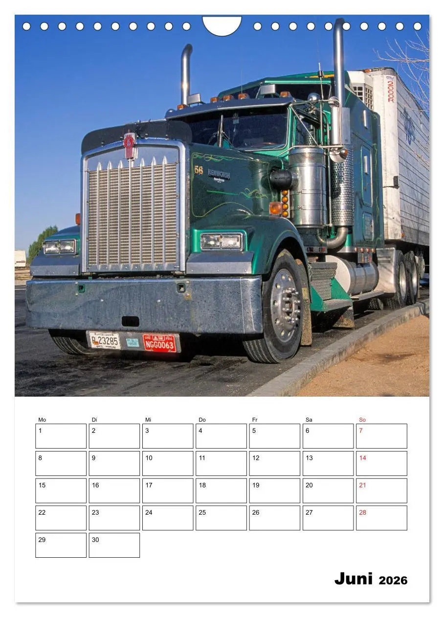 Bild: 9783516388343 | US-Trucks ... unterwegs im amerikanischen Westen - Monatsplaner...