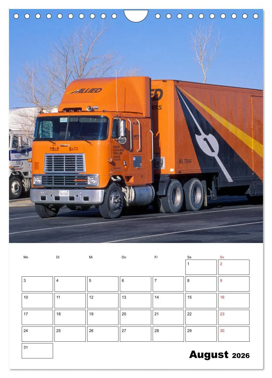 Bild: 9783516388343 | US-Trucks ... unterwegs im amerikanischen Westen - Monatsplaner...