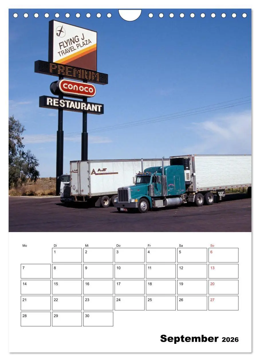 Bild: 9783516388343 | US-Trucks ... unterwegs im amerikanischen Westen - Monatsplaner...