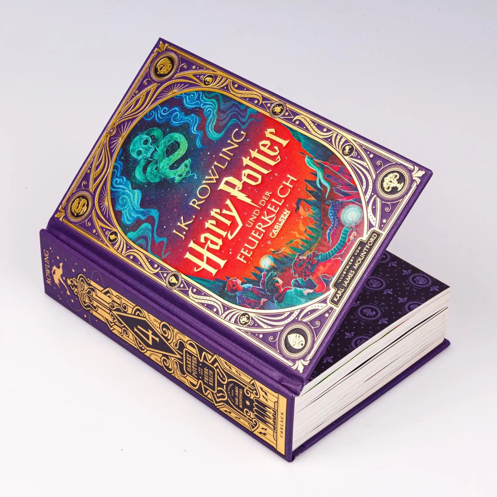 Bild: 9783551558343 | Harry Potter und der Feuerkelch (Papierkunst-Edition mit...