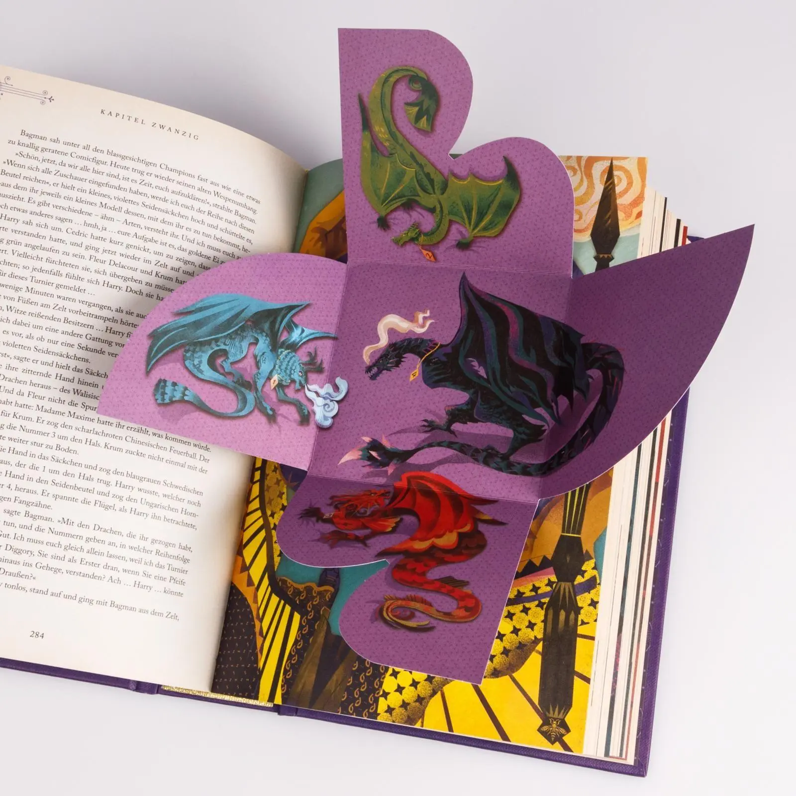 Bild: 9783551558343 | Harry Potter und der Feuerkelch (Papierkunst-Edition mit...