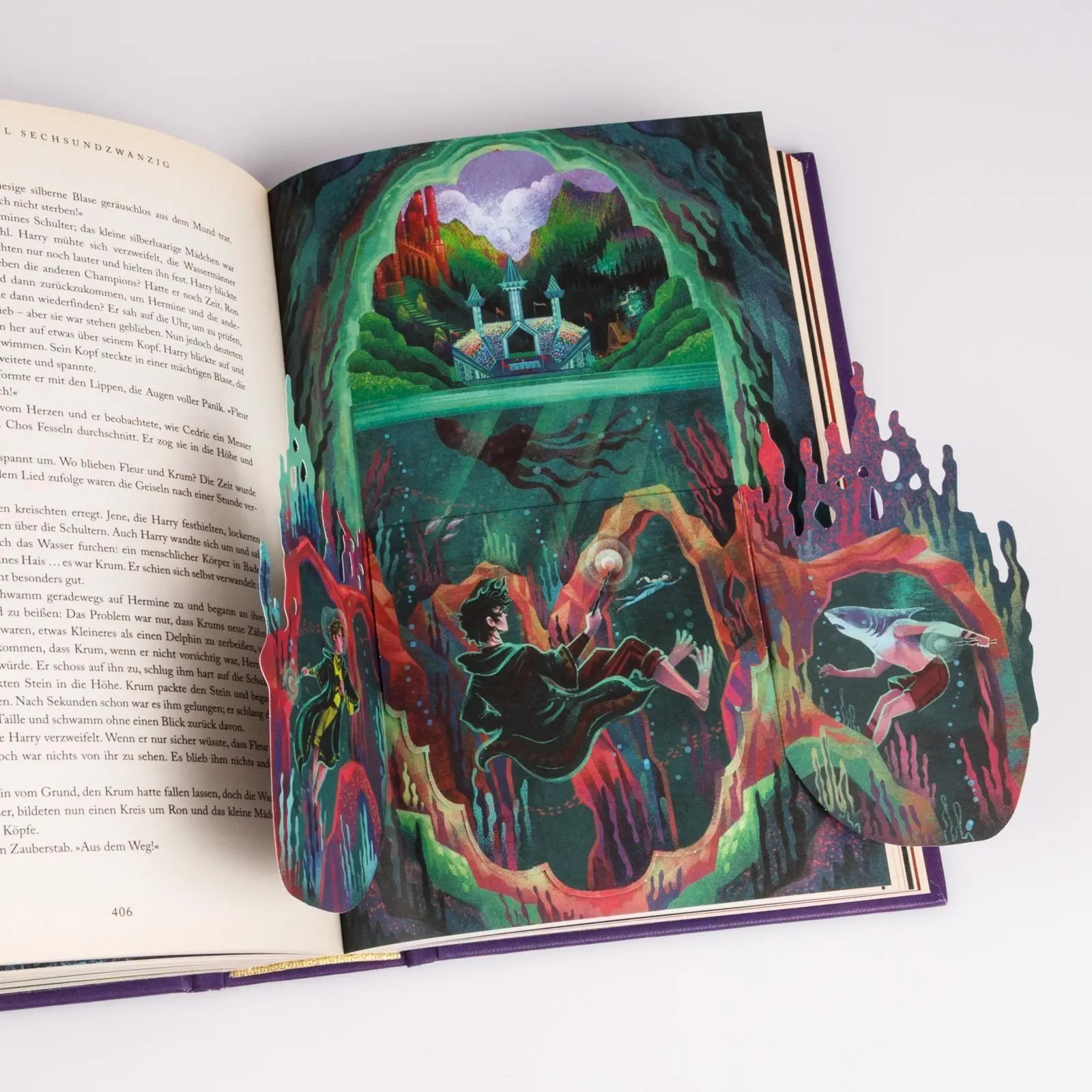 Bild: 9783551558343 | Harry Potter und der Feuerkelch (Papierkunst-Edition mit...