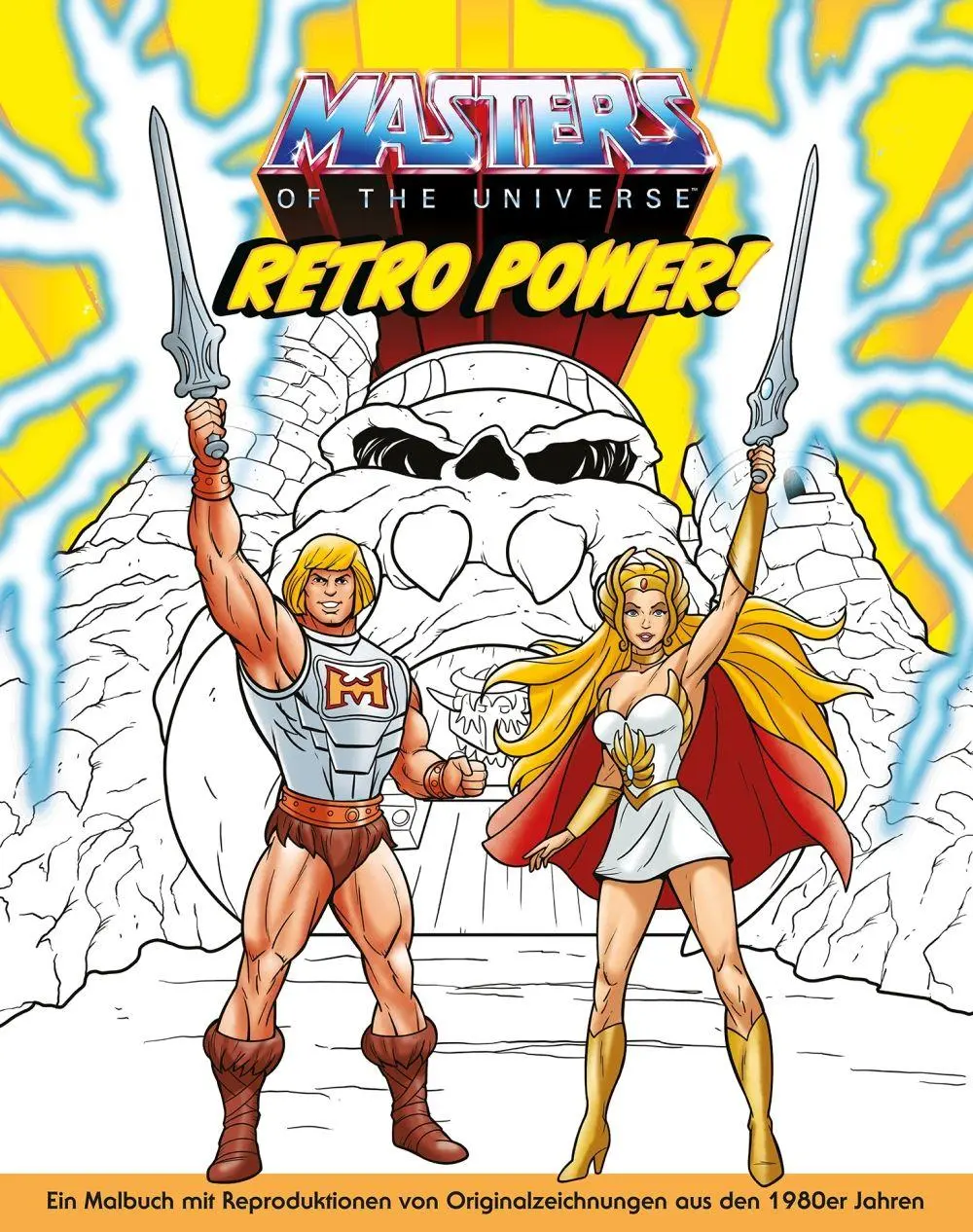 Cover: 9783948648343 | Masters of the Universe - Malbuch | Inkl. Hörspiel-CD | Autoren | Buch