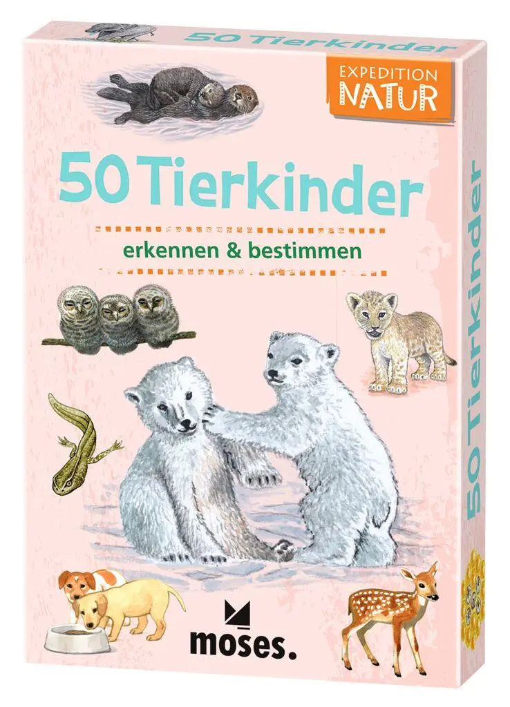 Cover: 4033477098443 | Exp Natur 50 Tierkinder | erkennen &amp; bestimmen | Carola von Kessel