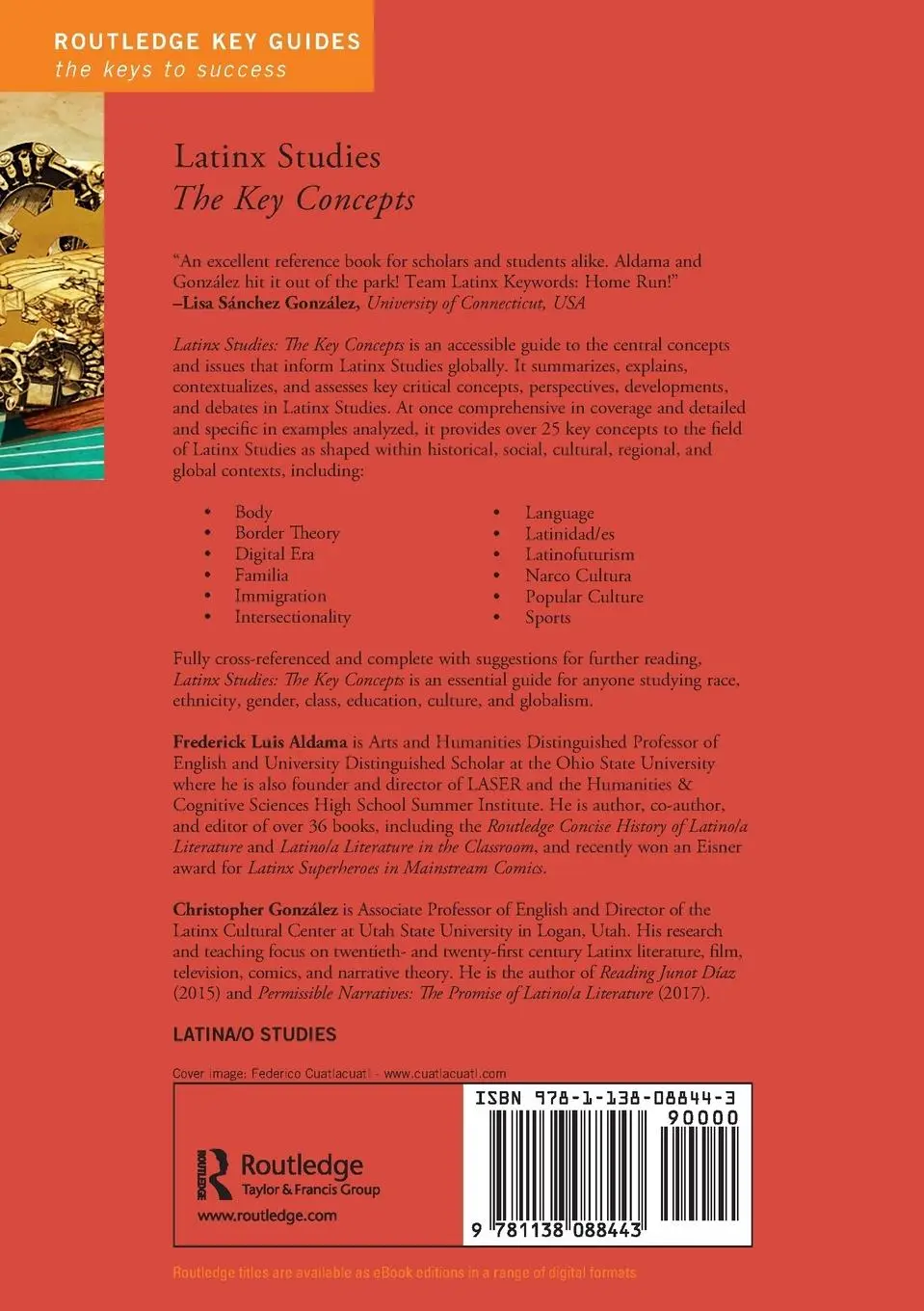 Rückseite: 9781138088443 | Latinx Studies | The Key Concepts | Frederick Aldama (u. a.) | Buch