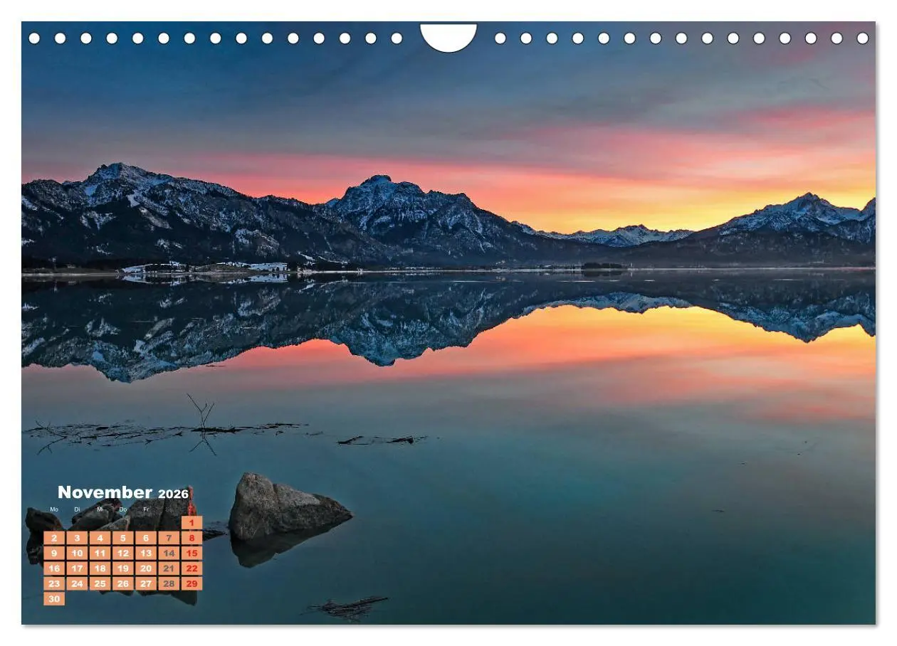 Bild: 9783457288443 | Seen in Bayern (Wandkalender 2026 DIN A4 quer), CALVENDO...