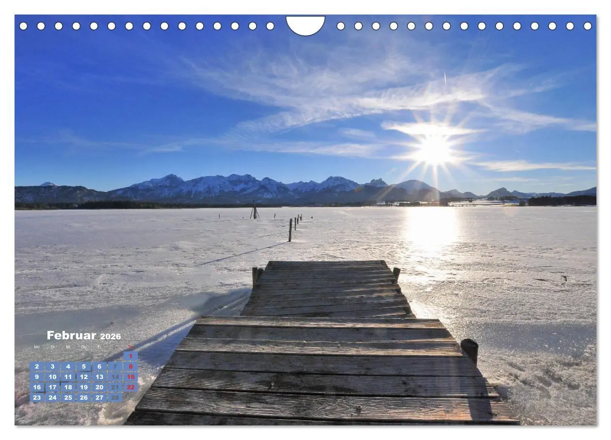 Bild: 9783457288443 | Seen in Bayern (Wandkalender 2026 DIN A4 quer), CALVENDO...