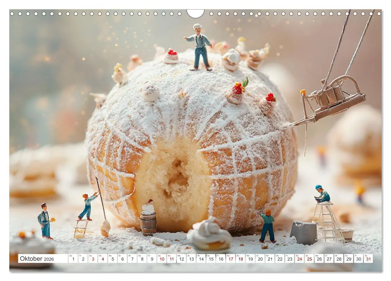 Bild: 9783457358443 | Miniatur-Universum: Ein Jahr in kleinen Welten (Wandkalender 2026...
