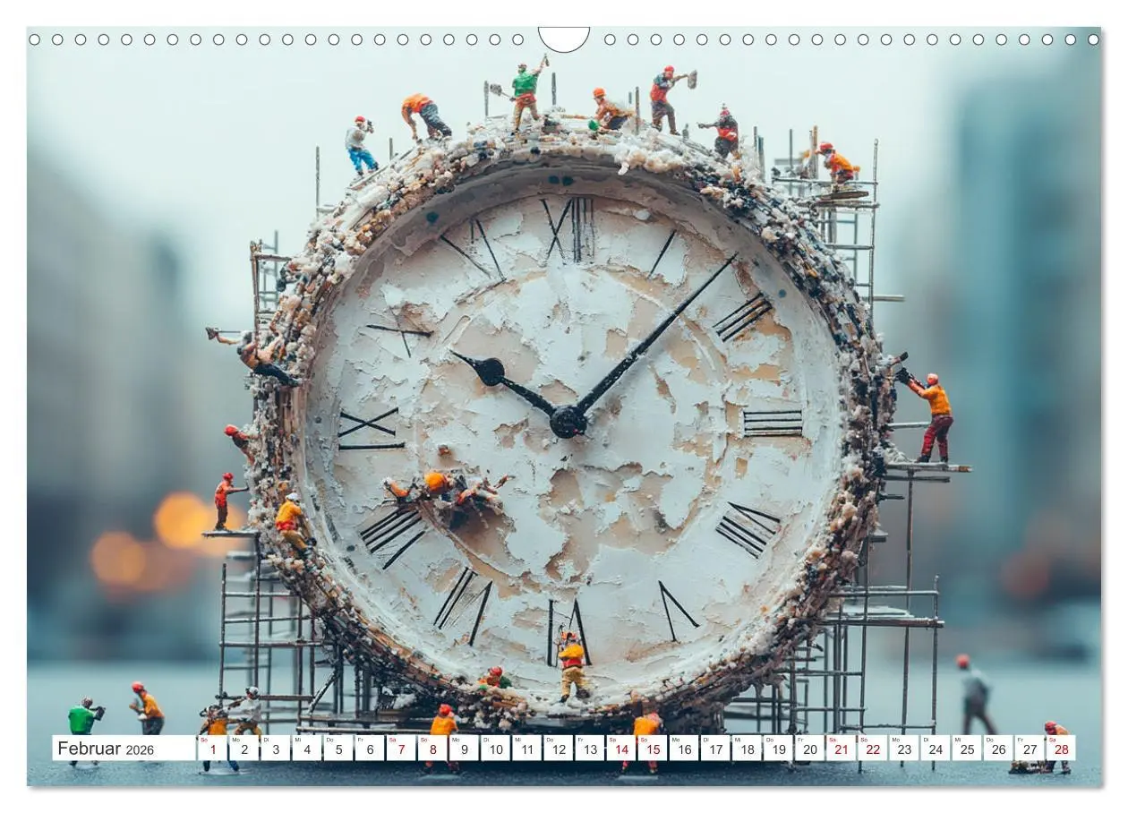 Bild: 9783457358443 | Miniatur-Universum: Ein Jahr in kleinen Welten (Wandkalender 2026...
