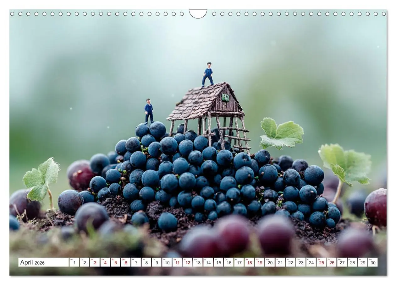 Bild: 9783457358443 | Miniatur-Universum: Ein Jahr in kleinen Welten (Wandkalender 2026...