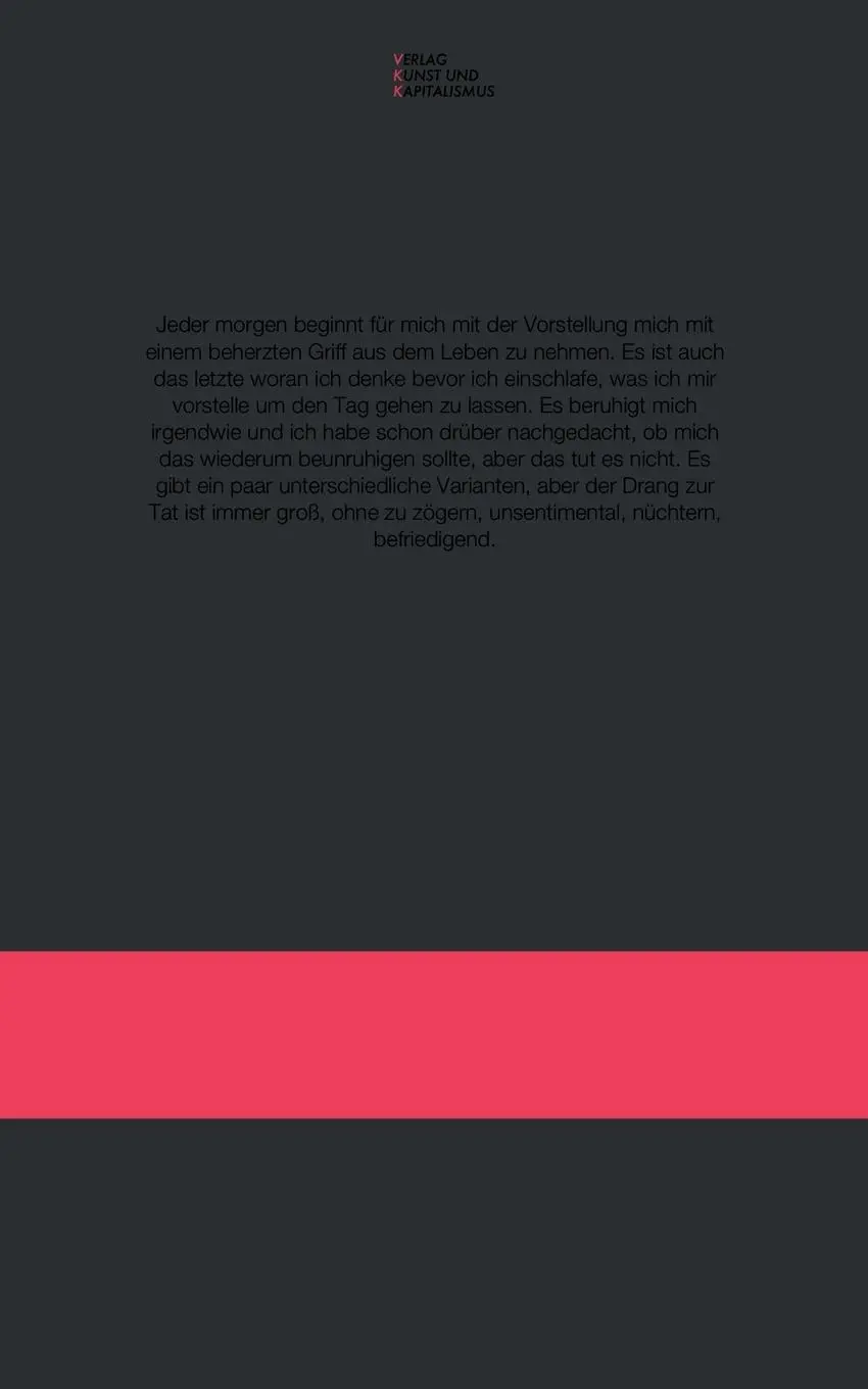Rückseite: 9783748108443 | Die letzte Woche Rot | Alexander Denkert | Taschenbuch | 68 S. | 2019