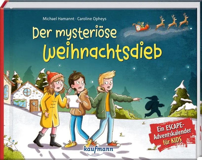 Cover: 9783780618443 | Der mysteriöse Weihnachtsdieb - Ein Escape-Adventskalender für Kids