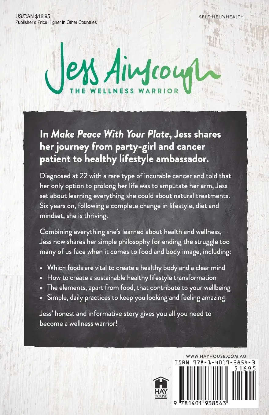 Rückseite: 9781401938543 | Make Peace with Your Plate | Jess Ainscough | Taschenbuch | Englisch