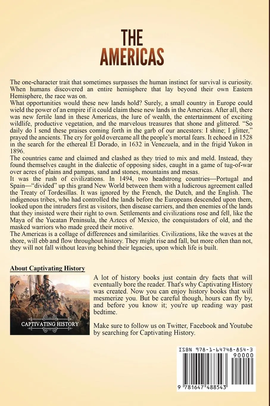 Rückseite: 9781647488543 | The Americas | Captivating History | Taschenbuch | Englisch | 2020