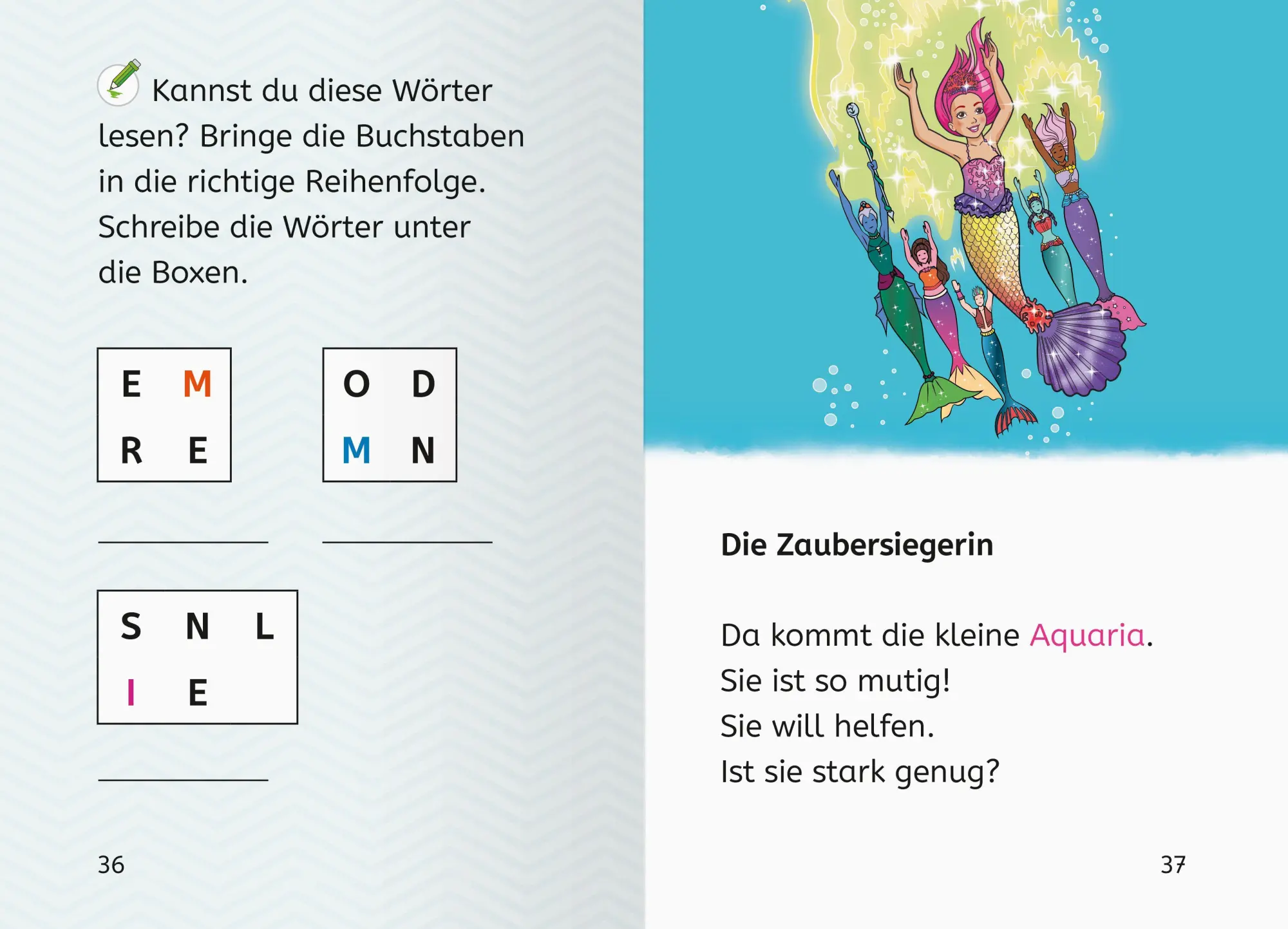 Bild: 9783473498543 | Barbie - Meerjungfrauen-Power: Das magische Turnier - Erstlesebuch...