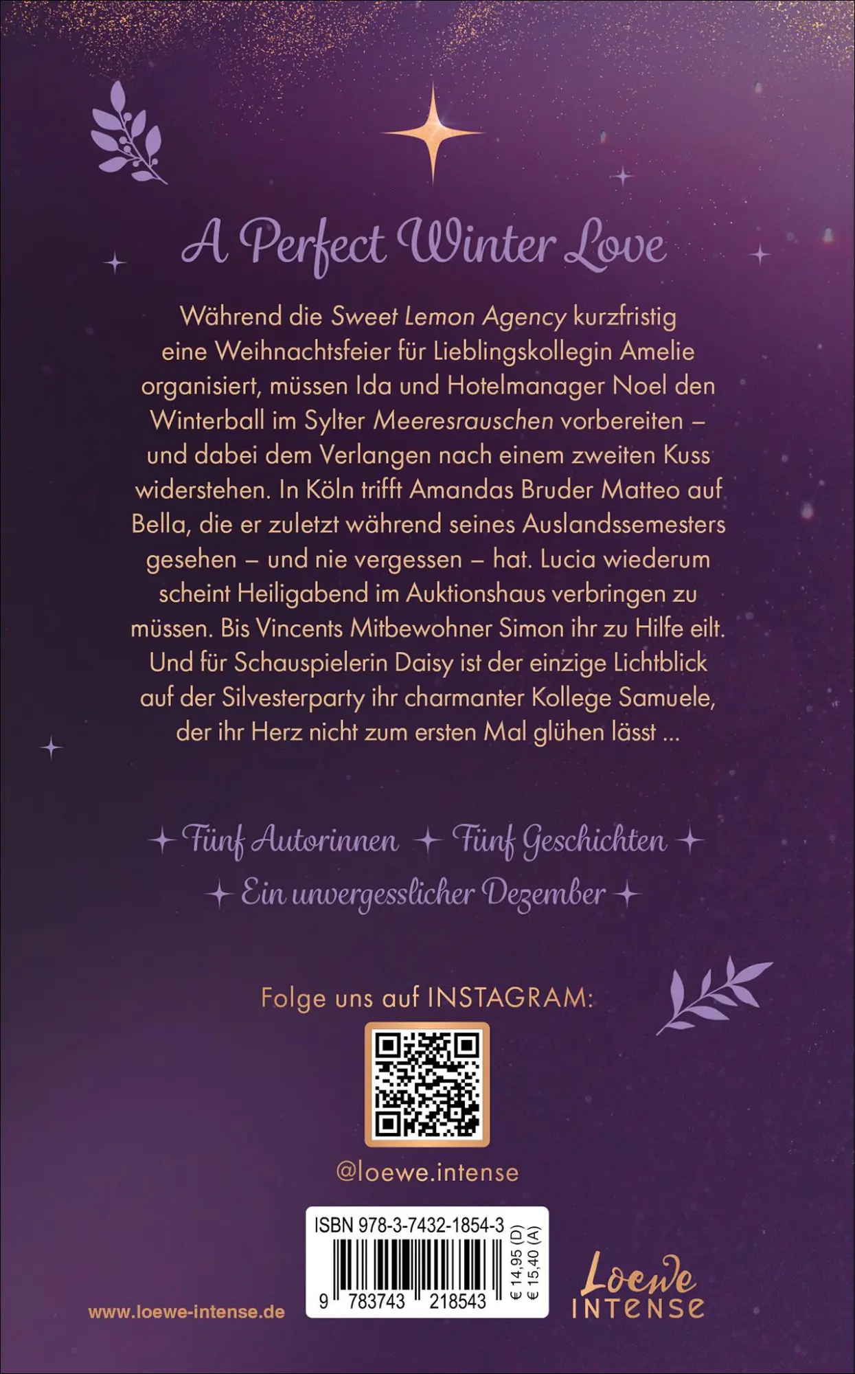 Rückseite: 9783743218543 | Magical Winter Nights | Franka Neubauer (u. a.) | Taschenbuch | 272 S.