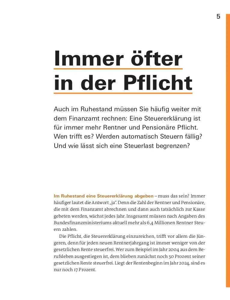 Bild: 9783747108543 | Steuererklärung 2024/2025 - Rentner, Pensionäre | Udo Reuß | Buch