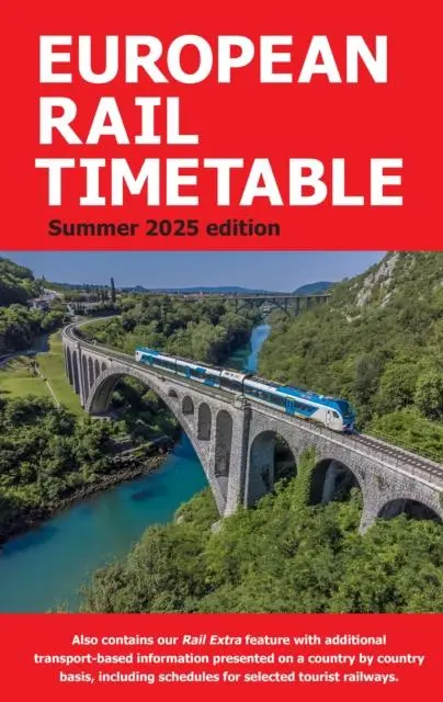 Cover: 9781739478643 | European Rail Timetable Summer 2025 | Chris Woodcock (u. a.) | Buch