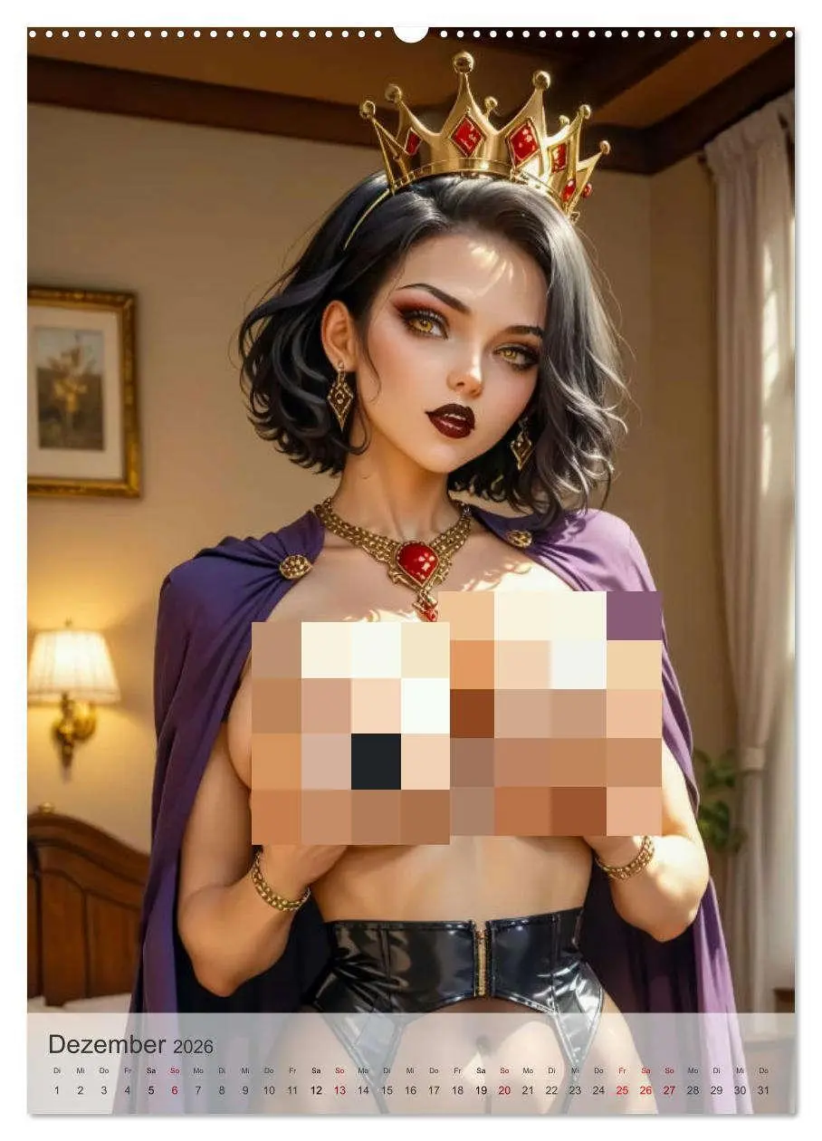 Bild: 9783457268643 | Spicy Fantasy - Frivoles Mittelalter (Wandkalender 2026 DIN A2...