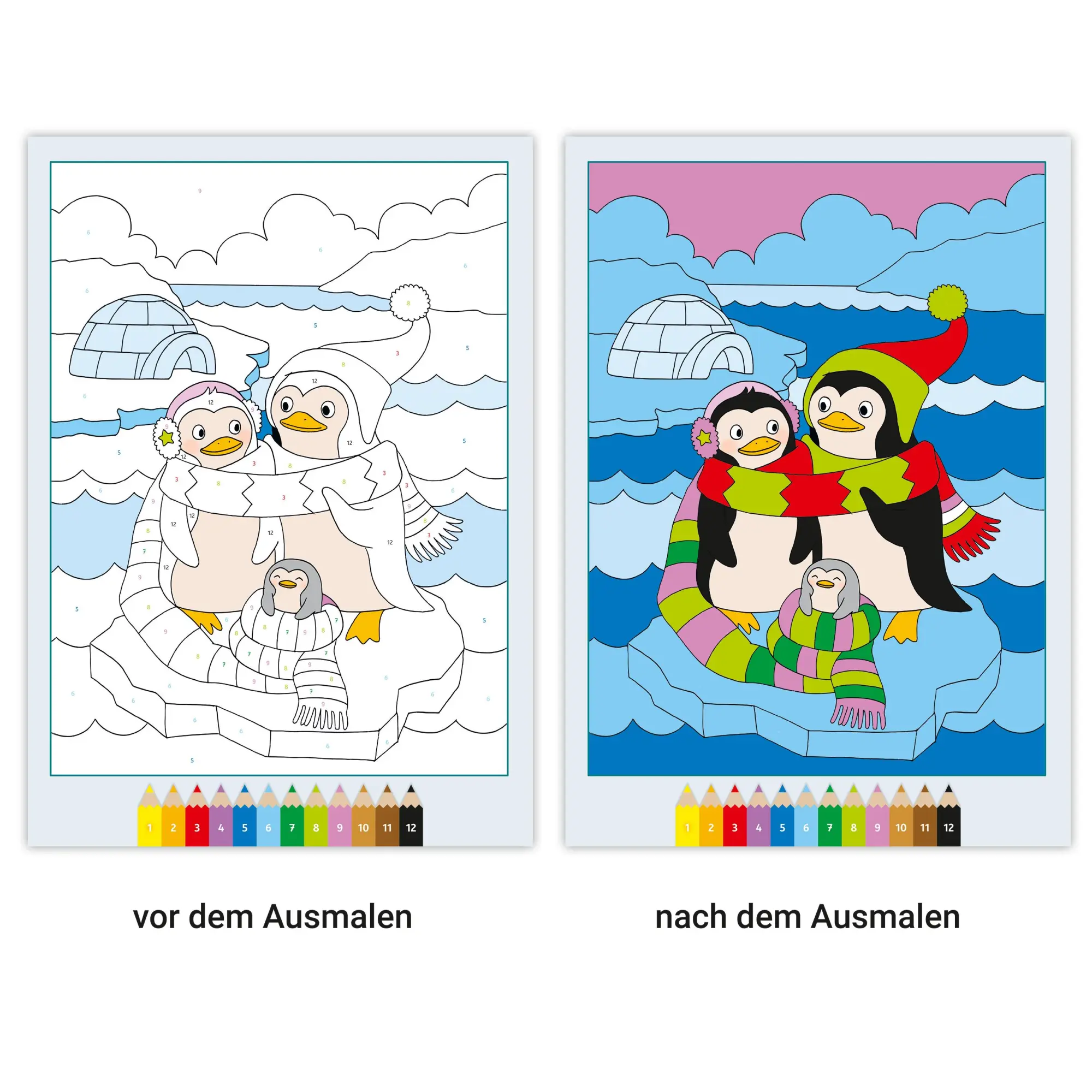 Bild: 9783473488643 | CreArt Malen nach Zahlen - Weihnachten | Isabelle Metzen | Taschenbuch