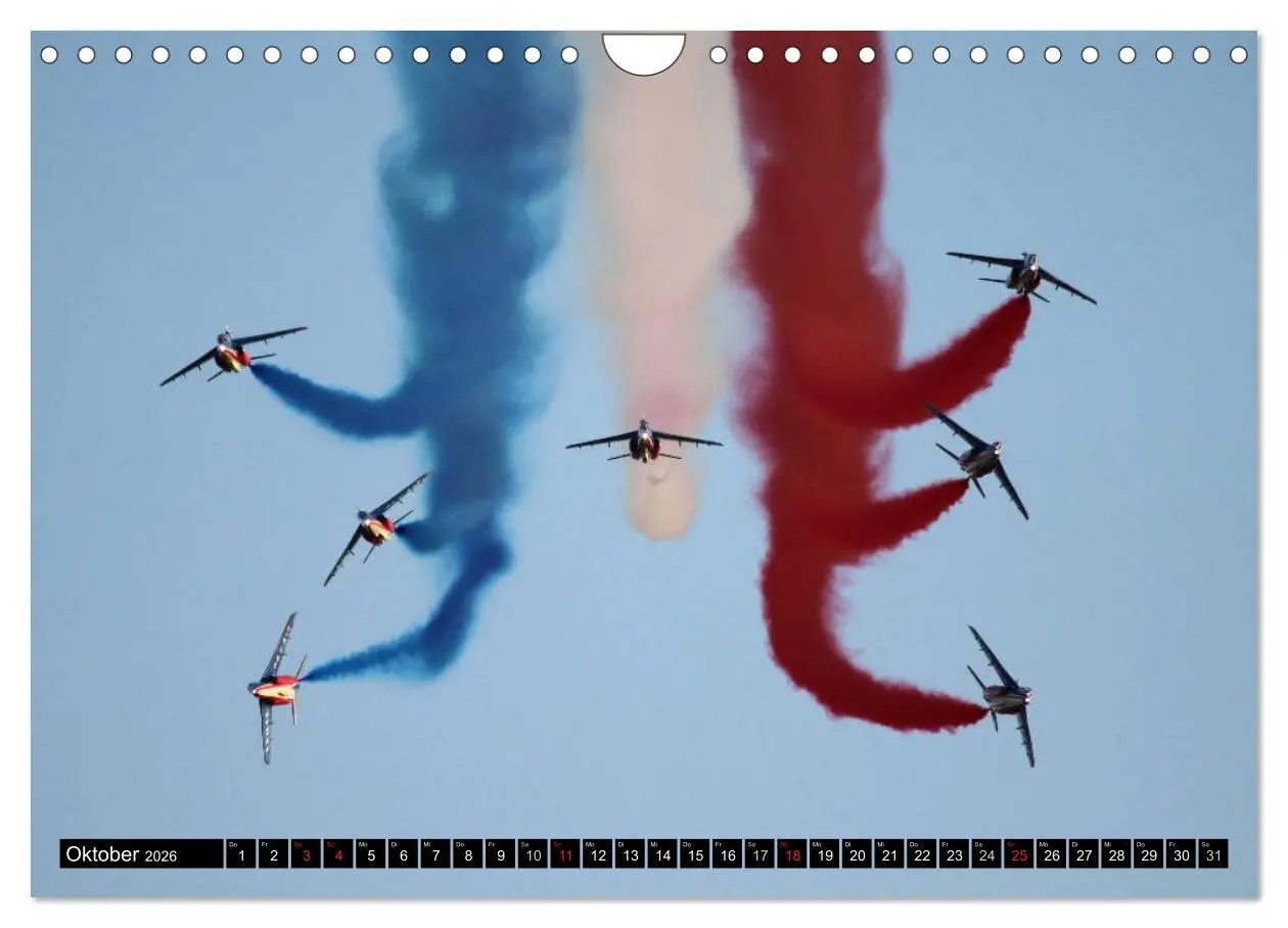 Bild: 9783457948743 | Augenblicke in der Luft: Patrouille de France (Wandkalender 2026...