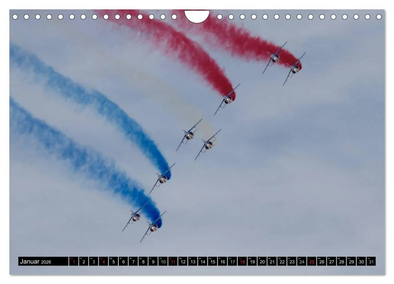 Bild: 9783457948743 | Augenblicke in der Luft: Patrouille de France (Wandkalender 2026...