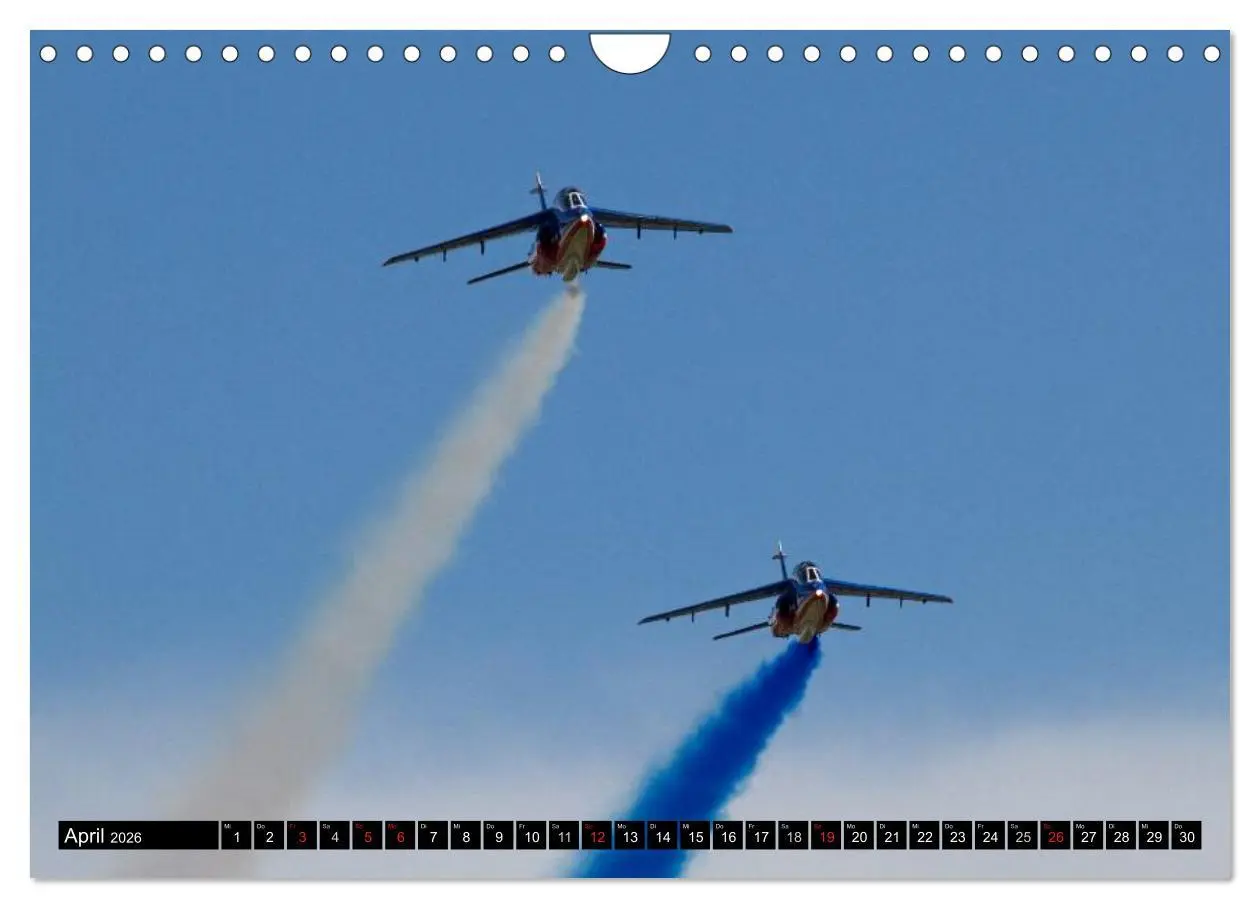 Bild: 9783457948743 | Augenblicke in der Luft: Patrouille de France (Wandkalender 2026...