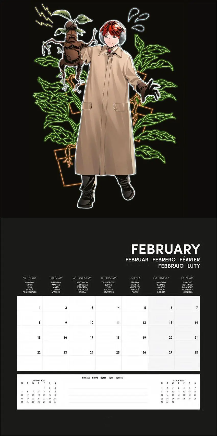 Bild: 5063457078843 | HARRY POTTER (FASHION) 2027 | Kalender | 14 S. | Deutsch | 2027