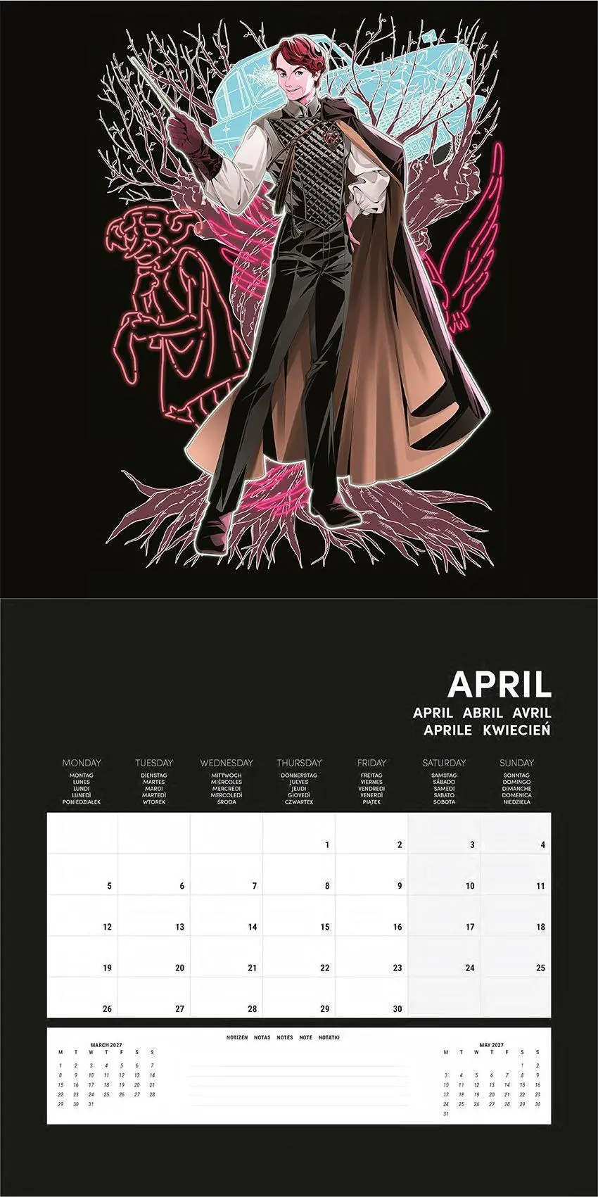 Bild: 5063457078843 | HARRY POTTER (FASHION) 2027 | Kalender | 14 S. | Deutsch | 2027