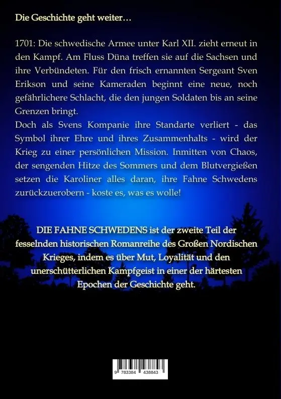 Rückseite: 9783384438843 | DIE FAHNE SCHWEDENS | Duke Of Kexby Zentrich | Taschenbuch | 384 S.