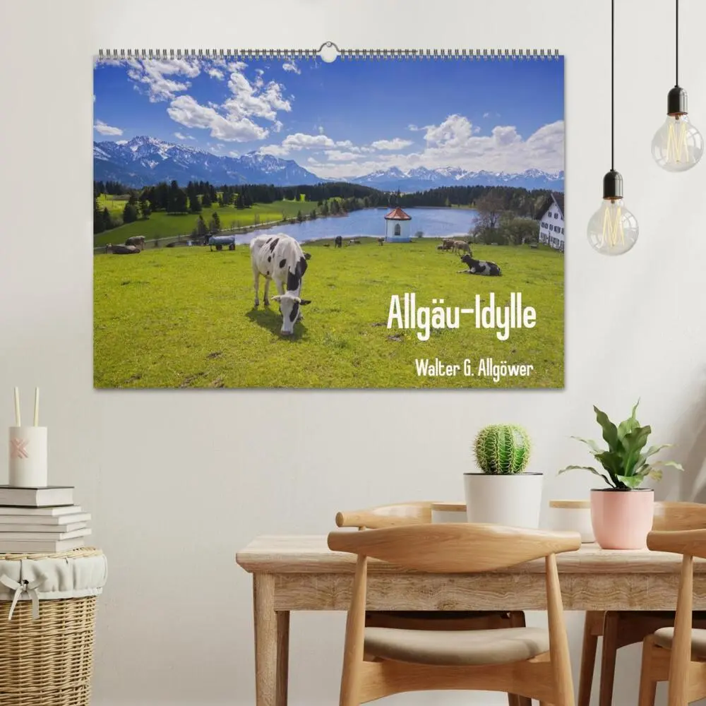 Bild: 9783435398843 | Allgäu-Idylle (Wandkalender 2025 DIN A2 quer), CALVENDO Monatskalender