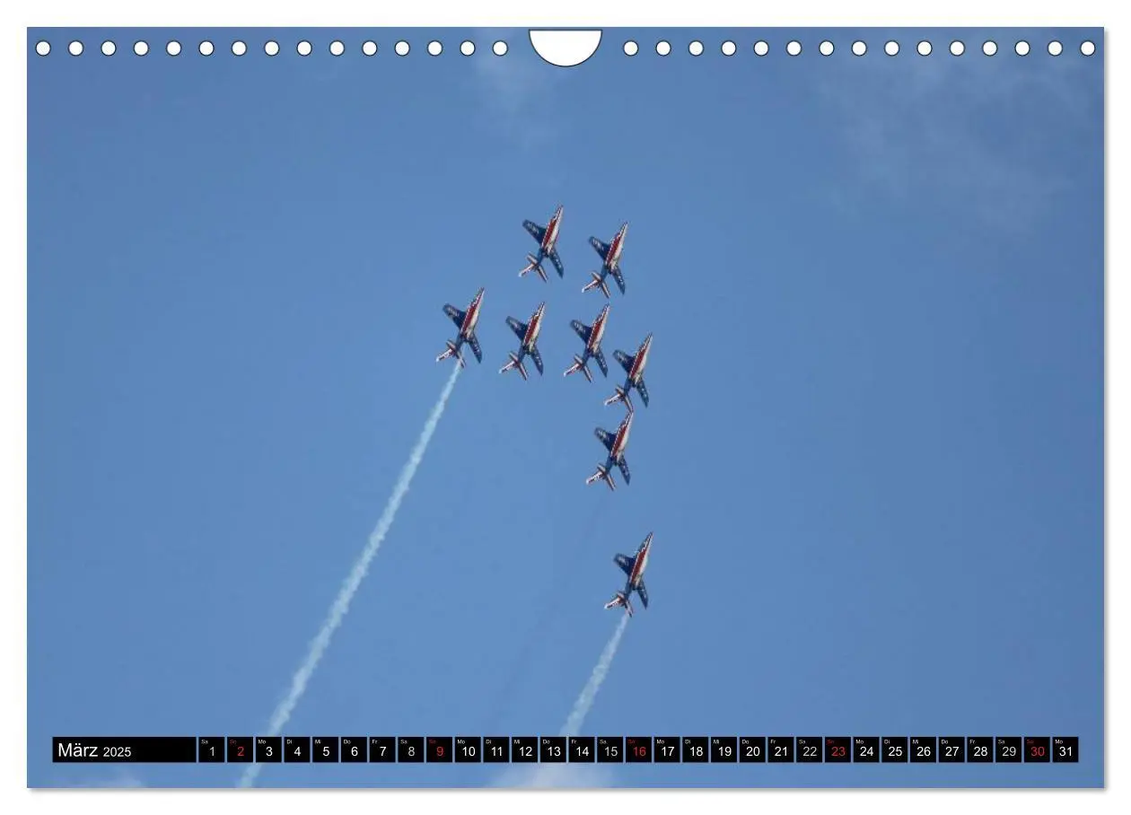 Bild: 9783435468843 | Augenblicke in der Luft: Patrouille de France (Wandkalender 2025...
