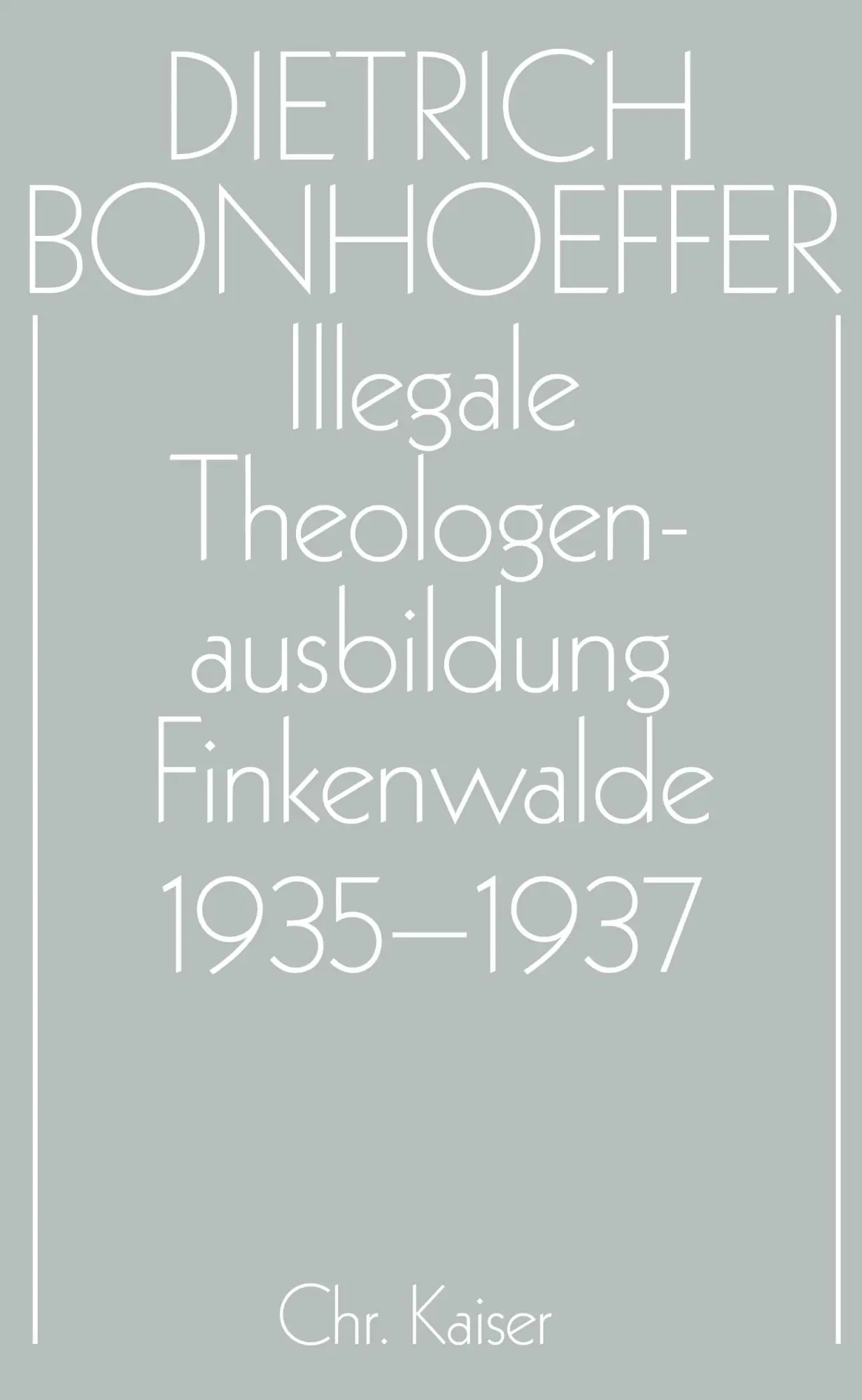 Cover: 9783579018843 | Illegale Theologenausbildung: Finkenwalde 1935-1937 | Dudzus (u. a.)