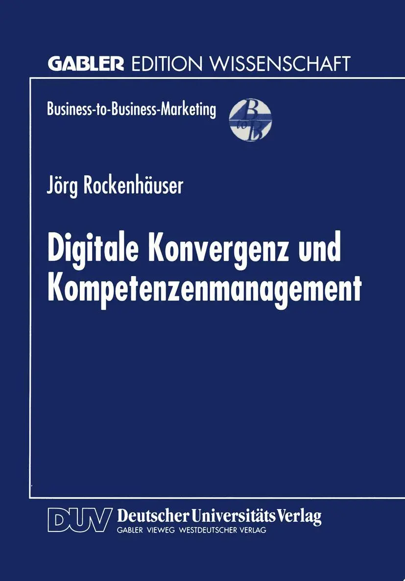Cover: 9783824468843 | Digitale Konvergenz und Kompetenzenmanagement | Jörg Rockenhäuser