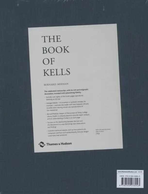 Rückseite: 9780500238943 | The Book of Kells | Bernard Meehan | Buch | Gebunden | Englisch | 2012